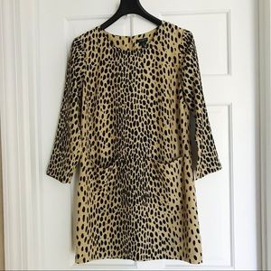 J. Crew Factory Dresses - J.Crew Animal Print Shift Style Dress J. Crew Factory Dresses - J.Crew Animal Print Shift Style Dress